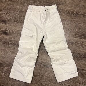 Columbia Bugaboo White Snow Pants